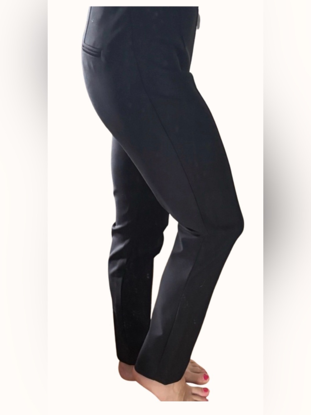 Rachel Zoe Black Tailored Ankle Pants